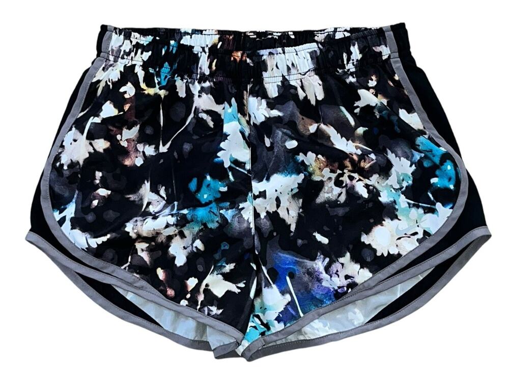 Nike Dri-Fit Running Shorts w/ Liner Women's Medium Abstract Print